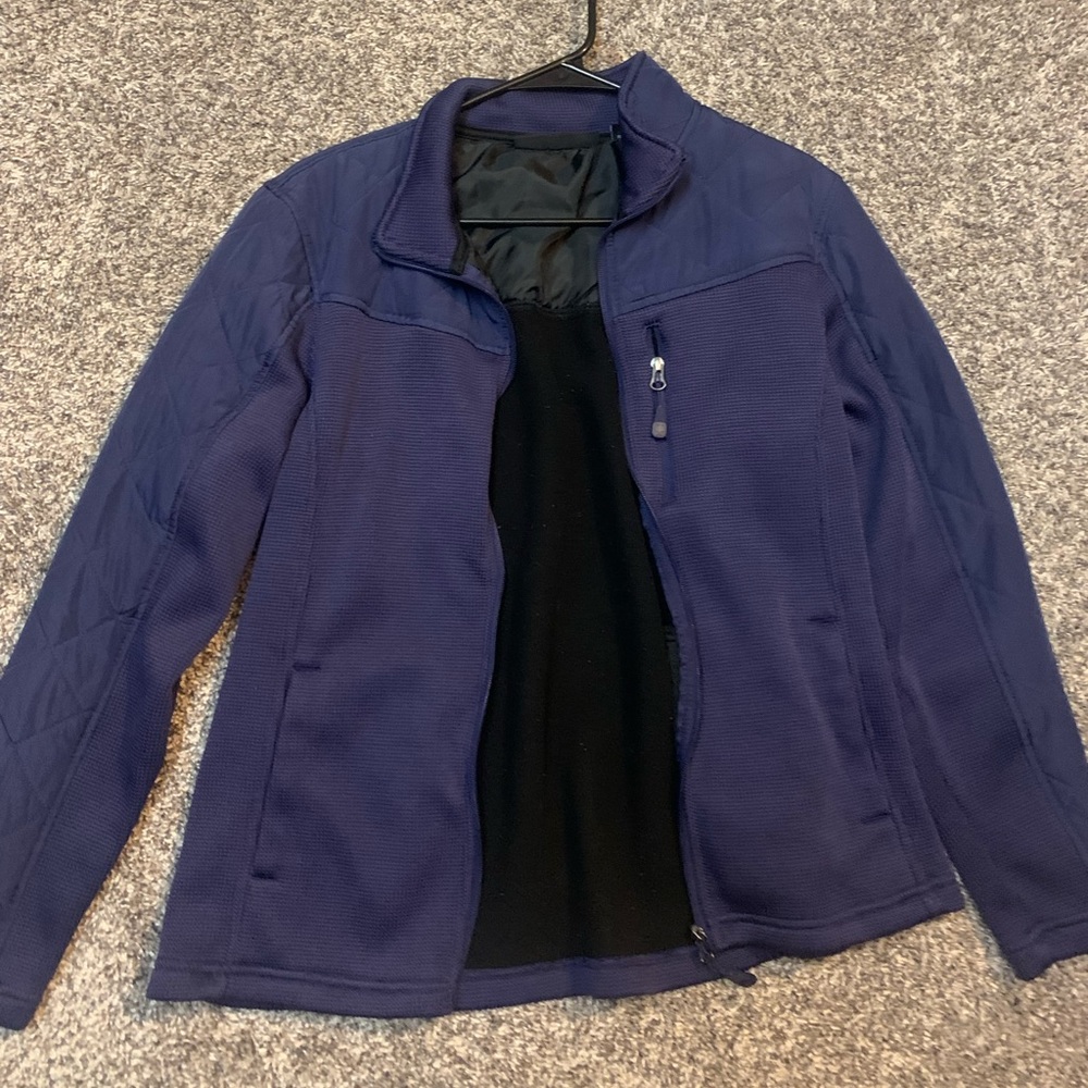 Swiss tech, blue jacket 12-14 L/g